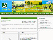 Tablet Screenshot of casrad.org.vn